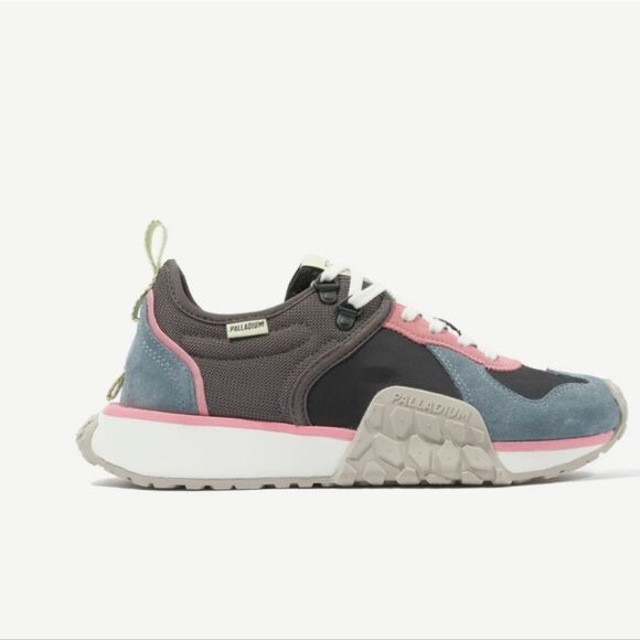 NIB Palladium TROOP RUNNER - Black/Goblin Blue - Picture 2 of 8